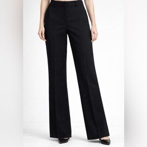 Hugo Boss Black Wide Leg Dress Pants Womens 4 Career Trousers Workwear TULEA3